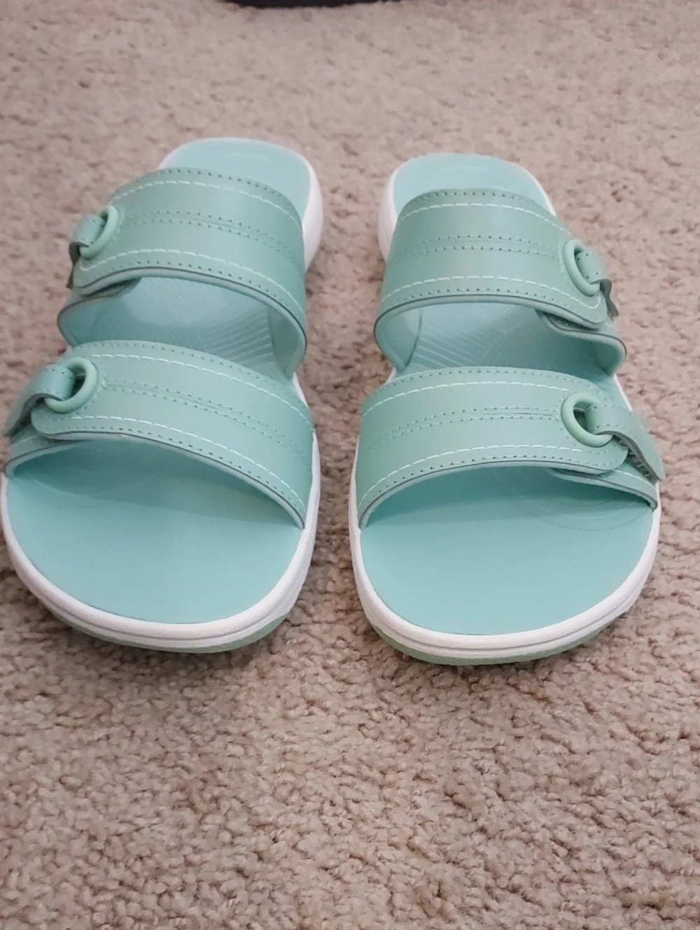 Clarks Cloud Steppers Sandles Size 9M
